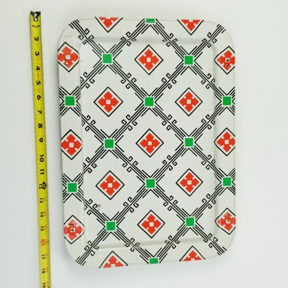 Vintage Quaker "Lavada" All Purpose Lap Tray Tables Set of 4 - Picture 12 of 15